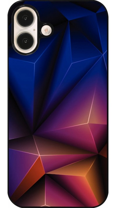 iPhone 16 Plus Case Hülle - Abstract Triangles 