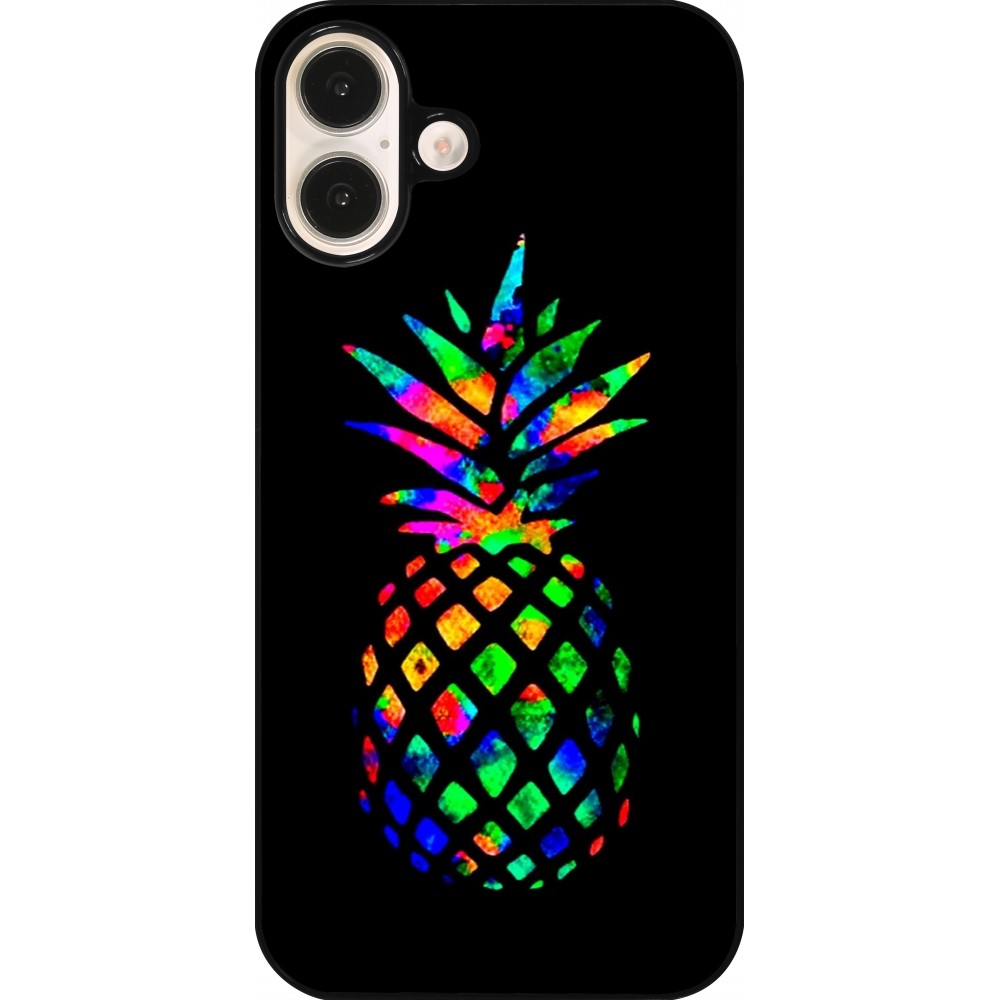 iPhone 16 Plus Case Hülle - Ananas Multi-colors