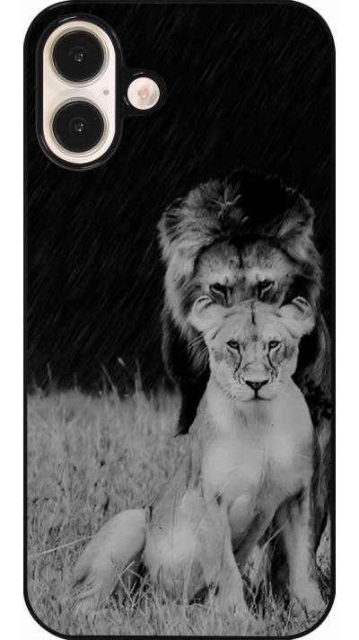 iPhone 16 Plus Case Hülle - Angry lions