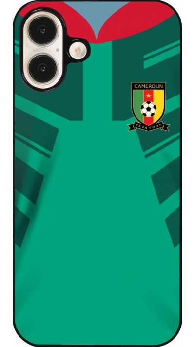 iPhone 16 Plus Case Hülle - Kamerun 2022 personalisierbares Fussballtrikot