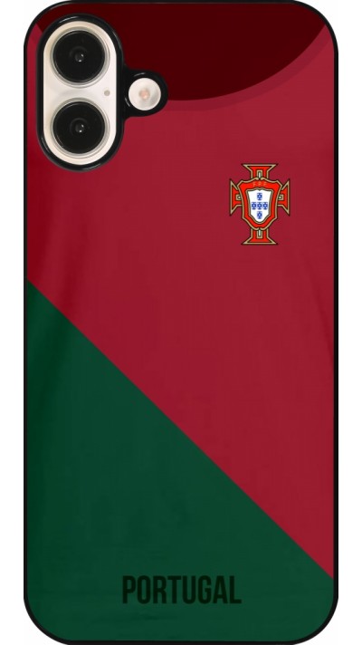 iPhone 16 Plus Case Hülle - Fussballtrikot Portugal2022