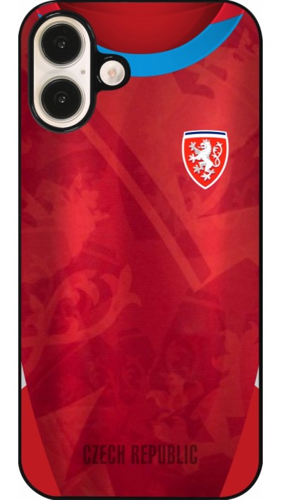 iPhone 16 Plus Case Hülle - Tschechische Republik personalisierbares Fussballtrikot