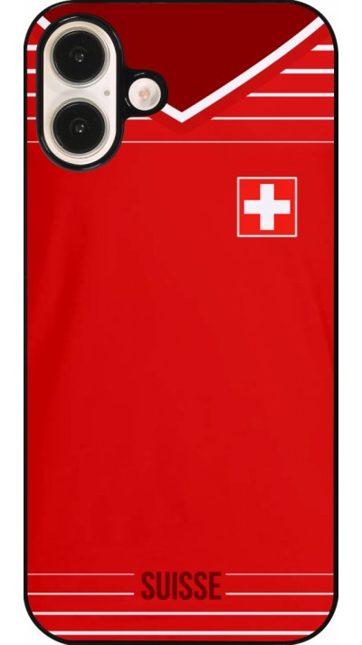 iPhone 16 Plus Case Hülle - Football shirt Switzerland 2022