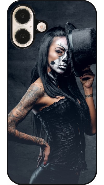 iPhone 16 Plus Case Hülle - Halloween 22 Tattooed Girl