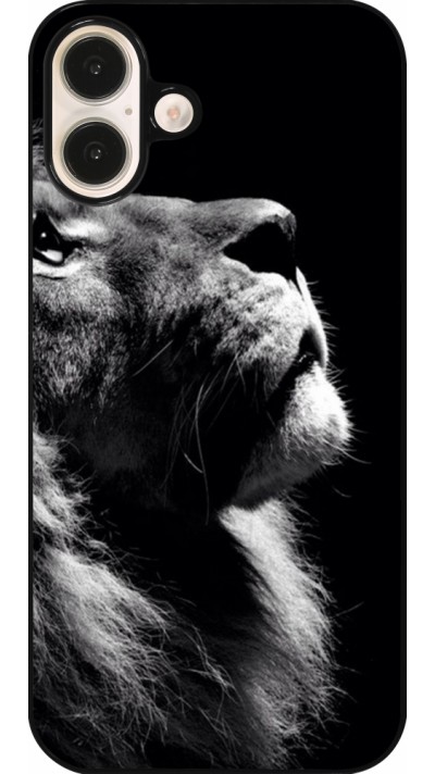 iPhone 16 Plus Case Hülle - Lion looking up