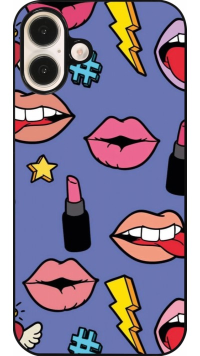 iPhone 16 Plus Case Hülle - Lips and lipgloss