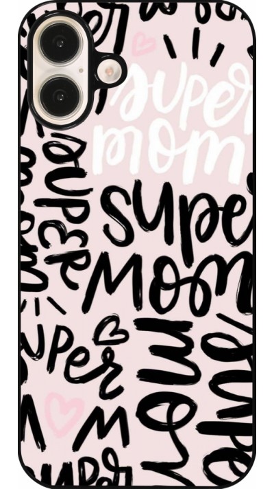 iPhone 16 Plus Case Hülle - Mom 2024 Super mom