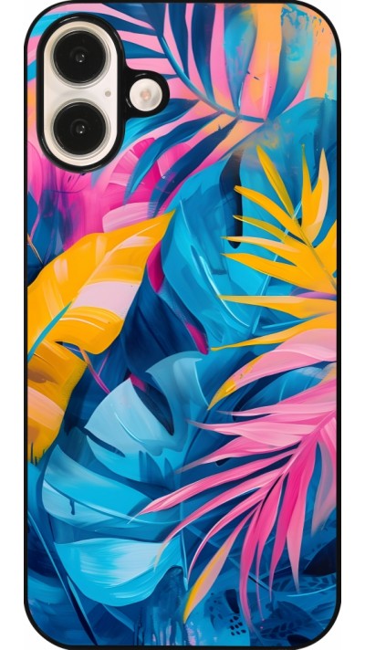 iPhone 16 Plus Case Hülle - Palms Blue