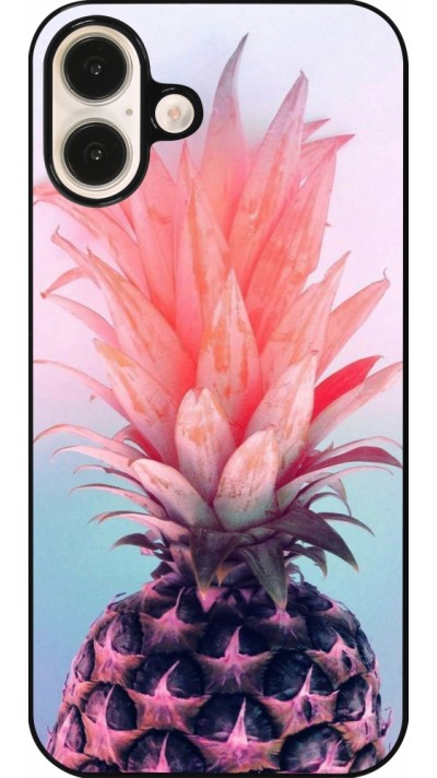 iPhone 16 Plus Case Hülle - Purple Pink Pineapple