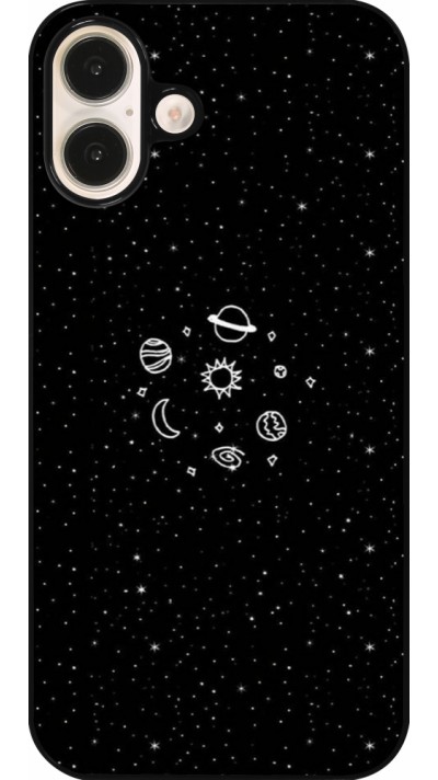 iPhone 16 Plus Case Hülle - Space Doodle