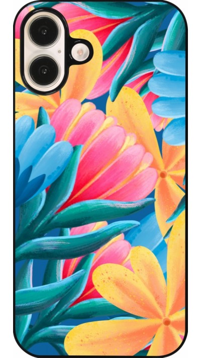 iPhone 16 Plus Case Hülle - Spring 23 colorful flowers