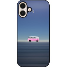 iPhone 16 Plus Case Hülle - Spring 23 pink bus