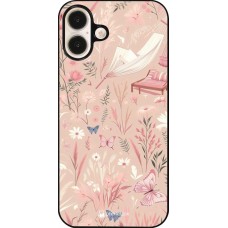 iPhone 16 Plus Case Hülle - Sommer Pastellmuster