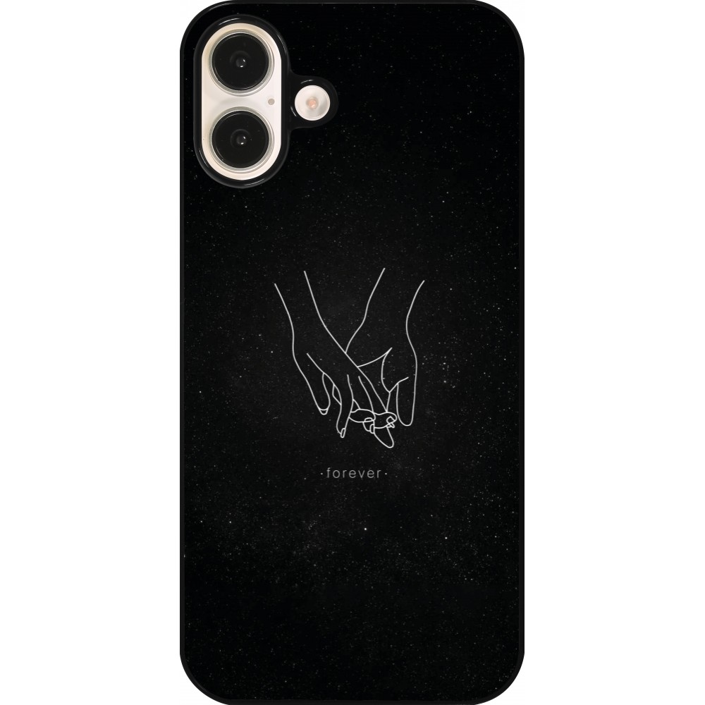 iPhone 16 Plus Case Hülle - Valentine 2023 hands forever