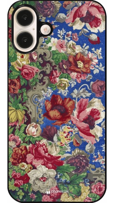 iPhone 16 Plus Case Hülle - Vintage Art Flowers