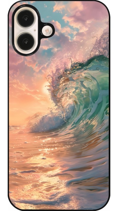 iPhone 16 Plus Case Hülle - Wave Sunset