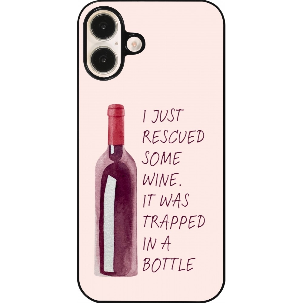 iPhone 16 Plus Case Hülle - I just rescued some wine