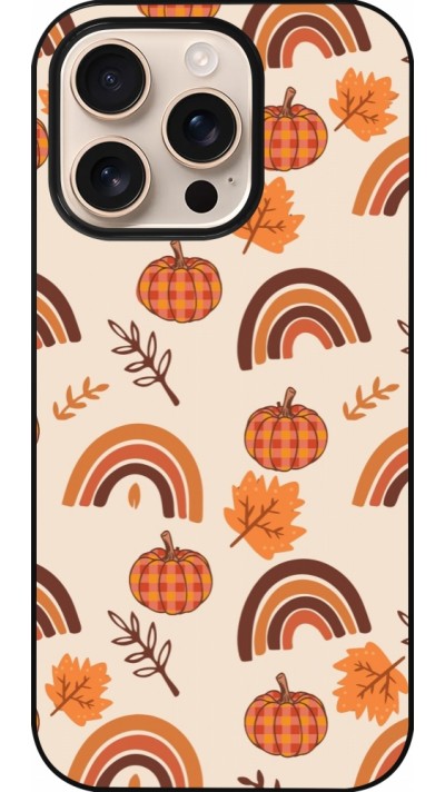 iPhone 16 Pro Case Hülle - Autumn 2024 rainbow