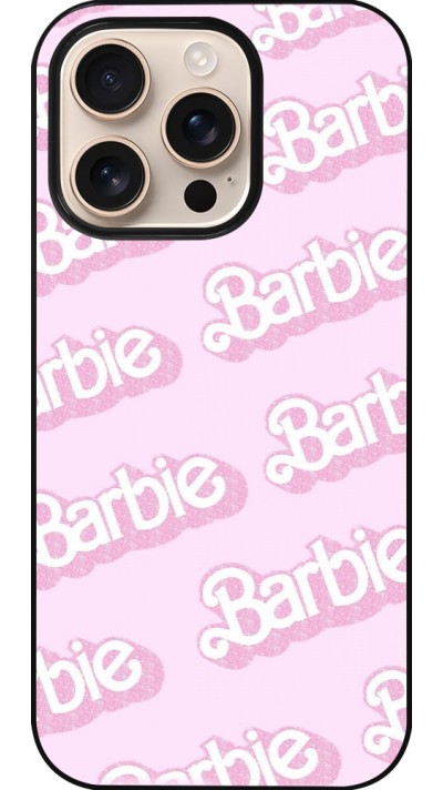 iPhone 16 Pro Case Hülle - Barbie light pink pattern