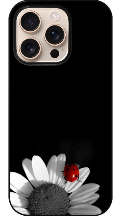 iPhone 16 Pro Case Hülle - Black and white Cox