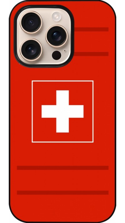 iPhone 16 Pro Case Hülle - Euro 2020 Switzerland