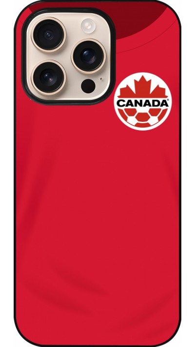 iPhone 16 Pro Case Hülle - Kanada 2022 personalisierbares Fussballtrikot