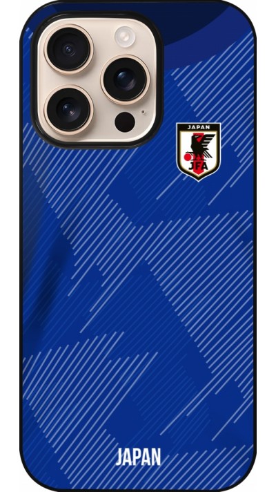 iPhone 16 Pro Case Hülle - Japan 2022 personalisierbares Fussballtrikot