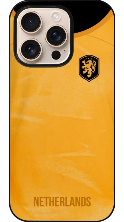 iPhone 16 Pro Case Hülle - Holland 2022 personalisierbares Fußballtrikot