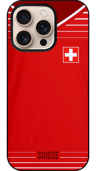 iPhone 16 Pro Case Hülle - Football shirt Switzerland 2022