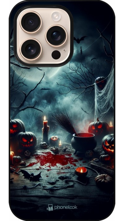 iPhone 16 Pro Case Hülle - Halloween 2024 Dunkler Mond