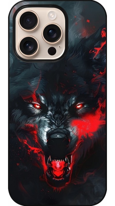 iPhone 16 Pro Case Hülle - Halloween 2024 mad werewolf