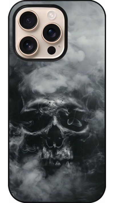 iPhone 16 Pro Case Hülle - Halloween 2024 smoky skull