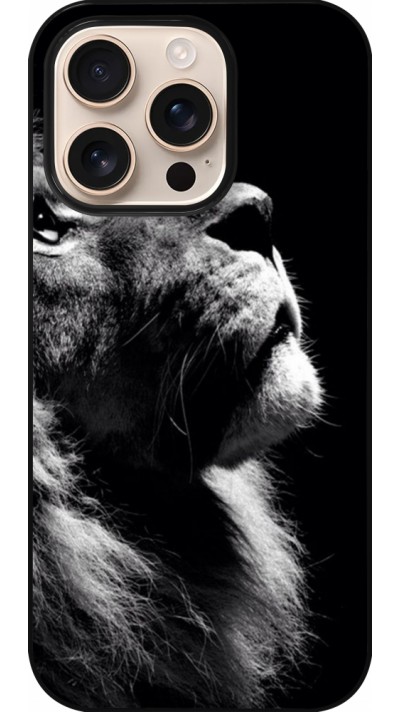 iPhone 16 Pro Case Hülle - Lion looking up