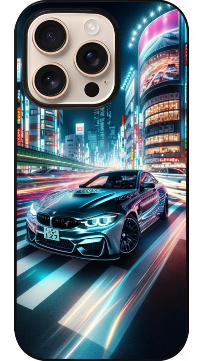 iPhone 16 Pro Case Hülle - BMW M4 Tokio Nacht