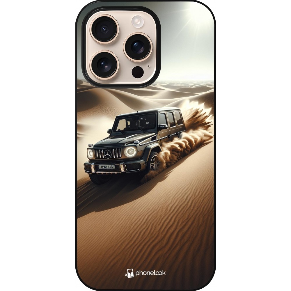 iPhone 16 Pro Case Hülle - Mercedes G Drift Wueste