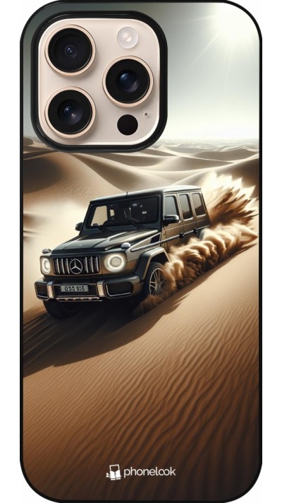 iPhone 16 Pro Case Hülle - Mercedes G Drift Wueste