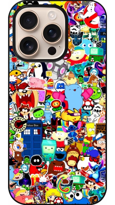 iPhone 16 Pro Case Hülle - Mixed cartoons