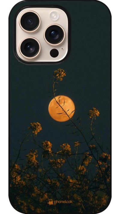 iPhone 16 Pro Case Hülle - Moon Flowers