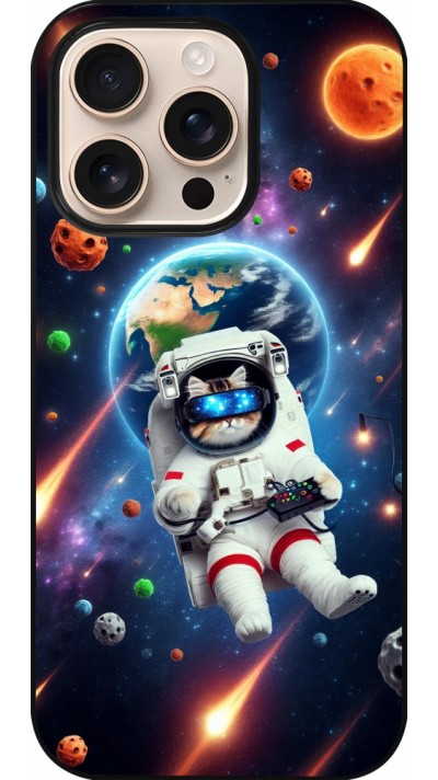 iPhone 16 Pro Case Hülle - VR SpaceCat Odyssee