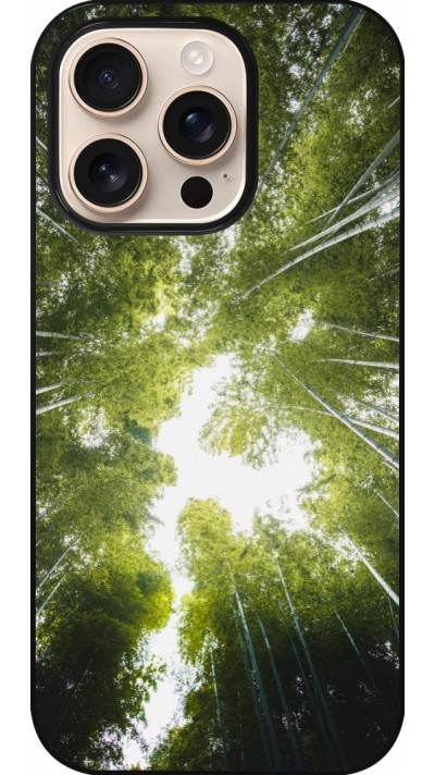 iPhone 16 Pro Case Hülle - Spring 23 forest blue sky