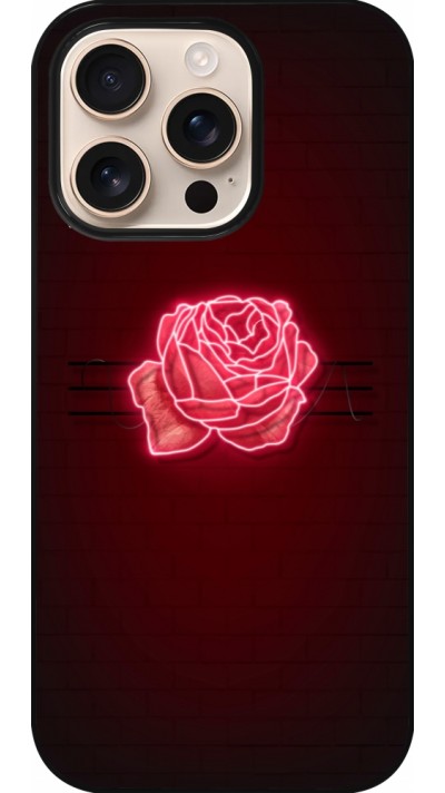 iPhone 16 Pro Case Hülle - Spring 23 neon rose