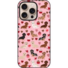 iPhone 16 Pro Case Hülle - Valentine 2024 puppy love