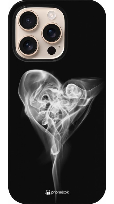 iPhone 16 Pro Case Hülle - Valentine 2022 Black Smoke