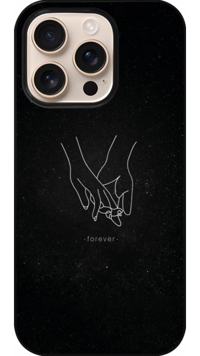 iPhone 16 Pro Case Hülle - Valentine 2023 hands forever