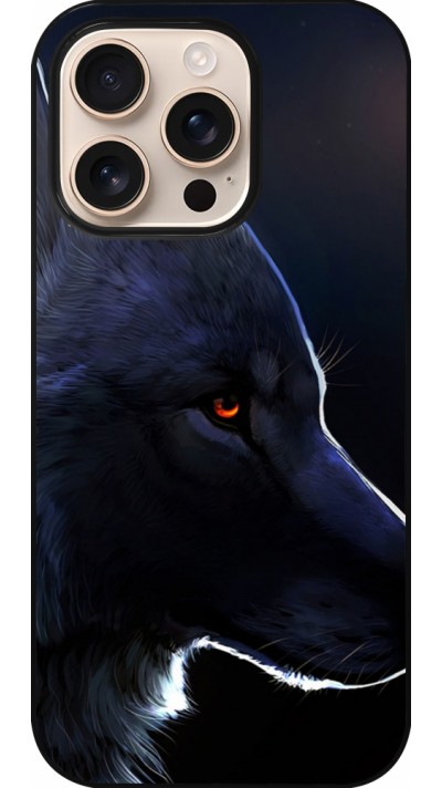 iPhone 16 Pro Case Hülle - Wolf Shape