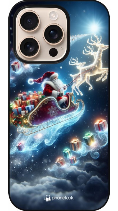 iPhone 16 Pro Case Hülle - Weihnachten 2023 Verzauberter Weihnachtsmann