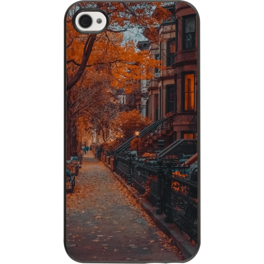 iPhone 4/4s Case Hülle - Autumn 2024 city