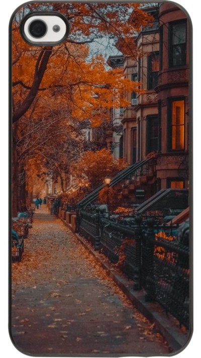 iPhone 4/4s Case Hülle - Autumn 2024 city