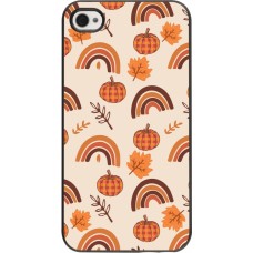 iPhone 4/4s Case Hülle - Autumn 2024 rainbow