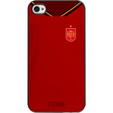 iPhone 4/4s Case Hülle - Spanien 2022 personalisierbares Fußballtrikot